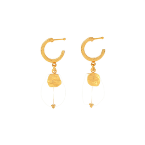 Pendientes de Moda con Baño de Oro PVD, Acero Inoxidable 316L, Diseño Sostenible y Resistente - Product Image 2