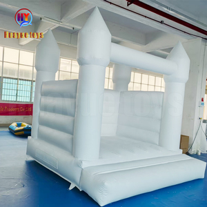 Château gonflable commercial de haute qualité 3x3m blanc pour mariage, idéal pour les événements - Product Image 2