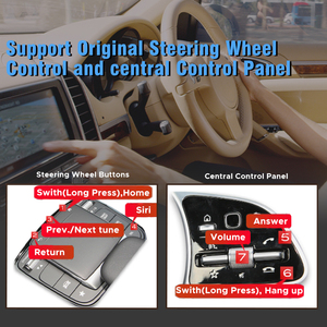 Interfaz automática inalámbrica MMI CarPlay Android para Mercedes Benz a B E GLA GLB GLC NTG6.0 OEM Control Mirror Link - Product Image 5