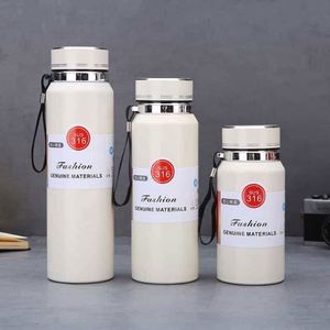 Botella Deportiva de Acero Inoxidable con Aislamiento al Vacío para Senderismo, Montañismo, Ciclismo y Viajes - Product Image 1