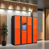 Système de casiers intelligents Baiwei casiers à bagages intelligents pour les gares, les aéroports et les voyageurs