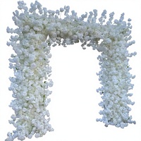 Bouquet de mariée en soie fait main, fleurs artificielles pour mariage, anniversaire, fête, décoration de vacances, arche florale, mur de fleurs, Pâques, Nouvel An
