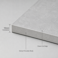 Carreaux de sol intérieurs modernes et simples en porcelaine pleine masse 400x800, antidérapants, surface brillante, épaisseur 10mm, pour salon, cuisine, salle de bain, mur