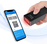 BX20 - Lector de Códigos de Barras 2D Portátil Mini, Inalámbrico, BT, Escáner de Códigos de Barras de Bolsillo para IOS y Android, Venta Directa de Fábrica