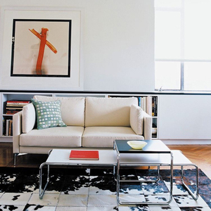 Moderno e minimalista <span class=keywords><strong>tavolino</strong></span> <span class=keywords><strong>rettangolare</strong></span> soggiorno Nordic medio-di età compresa tra combinazione piccolo appartamento divano tabella di copertura in acciaio - Product Image 4