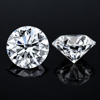 Stock disponible Pierres de Moissanite en vrac Couleur D VVS1 Coupe excellente 0,3ct-2ct Moissanite Formes multiples Fabrication de bijoux Vente en gros