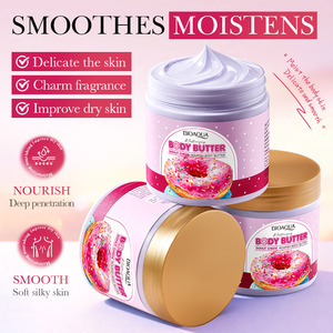 Crema Corporal Batida Nutritiva de Queso Donut Natural <span class=keywords><strong>BIOAQUA</strong></span> OEM al por Mayor, Cuidado de la Piel, Loción Corporal Blanqueadora con Niacinamida - Product Image 2