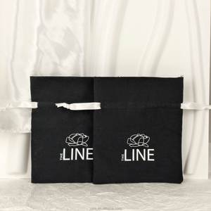 Sac d'emballage pour montre en coton recyclé USM avec cordon de serrage, sac à bijoux, logo personnalisé imprimé, sac cadeau pour bonbons, pochette anti-poussière pour cosmétiques - Product Image 6