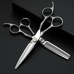 HS-0128 Customized Logo Customized Size Salon Scissors Barber Scissors Hair Scissors Professional