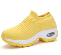 Chaussures de Sport plates pour femmes, baskets décontractées, en maille aérée, à la mode, vente en gros,