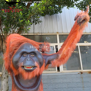Modelo de <span class=keywords><strong>gorila</strong></span> animal animatronic de alta calidad en el parque zoológico - Product Image 2