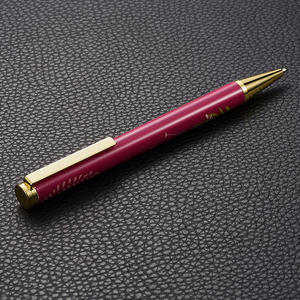 Bolígrafo Metálico Rosa Neutro de Moda 2024, Ancho de Escritura de 1.0 mm, Logotipo Personalizado para Regalos Publicitarios - Product Image 6