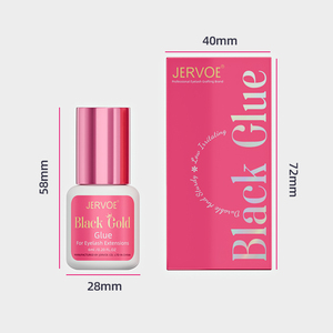 Keo dán mi chất lượng cao 6ml, chống nước, bền, bán vĩnh cửu, có thể tùy chỉnh, màu đen vàng - Product Image 2