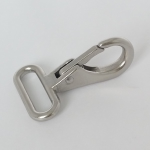 Mosquetón de Acero Inoxidable 304/316 de 25 mm con Anilla Fija para Bolsos, Correas de Mascotas, Correas de Perro y Bolsas - Product Image 2