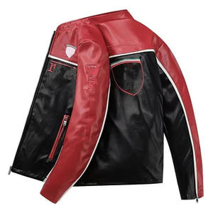 Racing Suit Motorcycle Go Kart Motorcycle PU Customizable logo Top <strong>Ferraris</strong> Fashion Casual Outdoor <strong>F1</strong> Team <strong>Jacket</strong> - Product Image 6