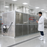 Machine à glace industrielle CRYOMAX |   Contrôle intelligent et durable pour compresseur, stockage de glace de 750 kg pour usage commercial
