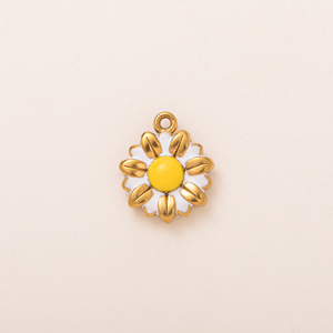 Individuelle DIY Edelstahl-Anhänger Modeschmuck 18k PVD Vergoldete Charms für Halsketten- und Armbandherstellung - Product Image 5