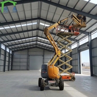 Bâtiment d'entrepôt industriel en structure métallique préfabriquée, construction préfabriquée avec cadre galvanisé haute résistance