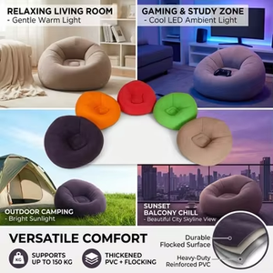 Outdoor Bean Bag Multifunctional Air <b>Inflatable</b> Lazy <b>Sofa</b> - Product Image 3