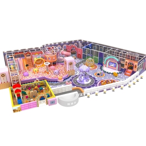 Estructura de Juego Interior Comercial para Niños Pequeños de 408 m², Equipo de Juegos Infantiles - Product Image 1
