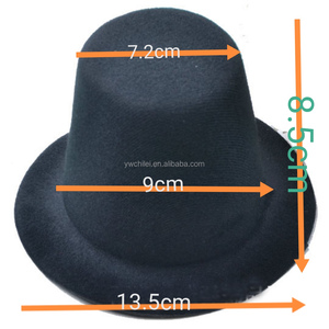 <span class=keywords><strong>Mini</strong></span> <span class=keywords><strong>Top</strong></span> Mũ Cao Fascinator Cơ Sở Cá Sấu Clip Millinery Craft - Product Image 5