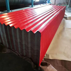 Feuille ondulée revêtue de 0.42mm Largeur de <span class=keywords><strong>couverture</strong></span> 950mm Profil de feuille standard européen Qualité d'exportation - Product Image 3