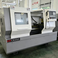 Torno CNC Industrial CK6163, Torno para Trabajar Metales con un Diámetro de Torneado de 630 mm