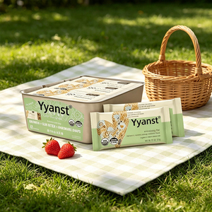 Barre protéinée énergétique, mélange naturel de céréales, de noix et de fruits, repas sain pour le fitness, remplacement de repas, nutrition sportive portable, OEM, étiquette privée - Product Image 5