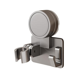 Soporte para cabezal de ducha XP0203 con ventosa curva y gancho para baño y uso doméstico - Product Image 1