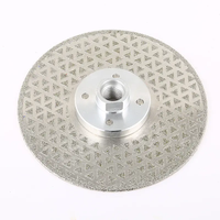Disque de coupe double face électro-plaqué 115 mm M14 - Haute qualité pour meuleuse d'angle
