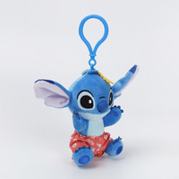 Gantungan Kunci Boneka Stitch Tigger, Liontin Ransel Mini Hewan Boneka Lucu Kawaii, Mainan Figur Anime, Hadiah Gantungan Tas