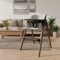Chaise haute pour bébé Chaise haute pliable pour bébé et tout-petit Chaise haute pour bébé 4 en 1 avec plateau amovible