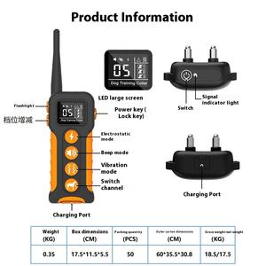 Collar Antiladridos Inteligente con Control Remoto, Plástico Impermeable IP67, Batería de Más de 20h, Ecológico para Control de Ladridos en Perros Pequeños/Medianos/Grandes - Product Image 2