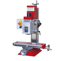 KY16V Petit Perceuse et Fraiseuse Verticale Usinage de Précision à Vitesse Variable avec Tension Cône de Broche MT2 220V