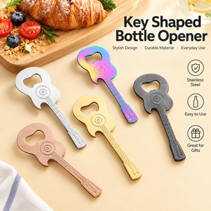 Abridor de Botellas Magnético de Acero Inoxidable 304, Destornillador de Cerveza/Refresco Duradero y Portátil, Imán para Refrigerador - Product Image 3