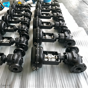 วาล์วควบคุมแบบนิวเมติกชนิดไดอะแฟรมแบบสปริงหลายตัว รุ่น Yt1000L ของ COVNA สำหรับการสั่งซื้อเร่งด่วน  วัสดุเหล็กกล้าคาร์บอน  แบบติดตั้งบนโครงเหล็ก  แบบนั่งเดี่ยว - Product Image 6