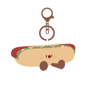 Oem ODM Anime Kawaii Dễ thương mini đồ chơi nhồi bông <span class=keywords><strong>Keychain</strong></span> đồ chơi sang trọng tùy chỉnh sang trọng <span class=keywords><strong>Keychain</strong></span> - Product Image 3