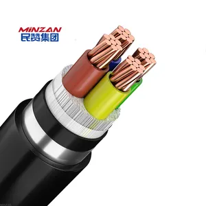 0,6/1,0 kV YJV22 cinta de acero blindada STW SWA CU/XLPE/PVC Multic Core aislado Cable eléctrico subterráneo Cable de alimentación