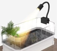 Lampe chauffante UVB pour tortues, lampe UVA pour reptiles, lampe solaire céramique à spectre complet pour animaux de compagnie