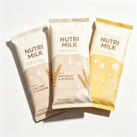 Sachets coussin thermoscellables personnalisés en PET/AL/PE recyclables, étanches à l'humidité, de qualité alimentaire, pour barres chocolatées, bonbons et snacks