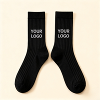 Chaussettes de compression décontractées de luxe pour l'été, avec logo personnalisé, antibactériennes, anti-fatigue, respirantes, écologiques, sans coutures, pour hommes