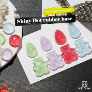 เบสโค้ทยาง Shiny Dot คุณภาพสูง ทนทาน ใช้งานได้หลากหลาย มี 40 สี เจลเบสยาง บรรจุภัณฑ์แบบ OEM  รับผลิตตามสั่ง ขวดแบบส่วนตัว - Product Image 3