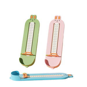 Medidor de pie universal para niños, zapato de bebé de plástico, regla de medición de longitud de compra, herramienta doméstica para zapatos de niños - Product Image 6