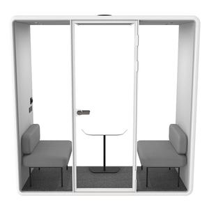 Cabina de Oficina Modular para Reuniones Rápidas de 2 Personas, Cabina Acústica Insonorizada - Product Image 5