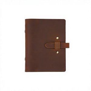 Premium Genuine Leather Vintage Hardcover Notebook Handmade Journal Diary with Thread Binding Retro Style Writing Pad Travel - Product Image 4