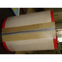Bande transporteuse de maille de dessiccateur de fibre de verre enduite de PTFE à hautes températures pour la machine de cachetage
