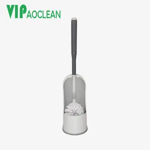 VIPaoclean Plastic Round Plastic Cleaning Brushes Toilet Brush For Bathroom