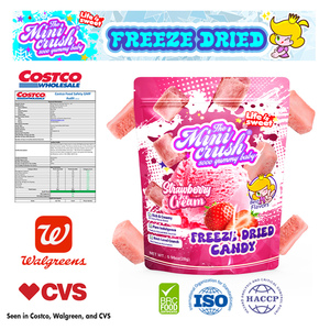 Vente en gros Bonbons à la crème glacée lyophilisés Saveurs variées Collations croquantes sucrées Crème glacée lyophilisée en vrac - Product Image 5