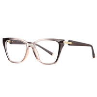 MS 92635 Nouvelles Lunettes Anti-Lumière Bleue pour Femme, Branches Minimalistes, Monture Lisse Polie, Idéales pour le Quotidien