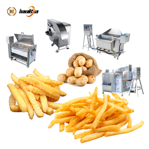 Ligne de production semi-automatique de chips et de <span class=keywords><strong>frites</strong></span> de pommes de terre 50-200 kg/h, ligne de production de tranches de pommes de terre <span class=keywords><strong>frites</strong></span> - Product Image 1